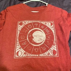red zodiac tee
